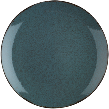 Tallrik flat rund Blocho Pearl Colorx Gråblå