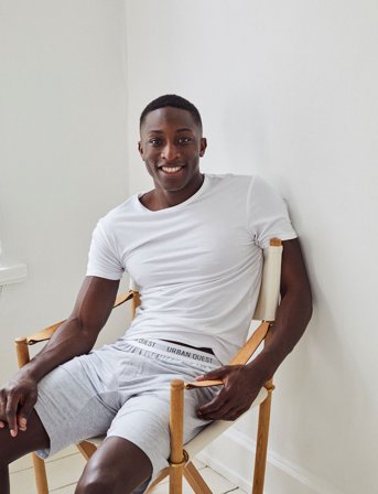 URBAN QUEST 2-Pack Men Bamboo S/S Undershirt - White - XL