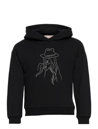Konjuana Horse/Cowgirl Box Hood Cs Swt Black Kids Only