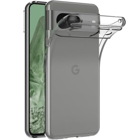 Coque - Phonillico - Google Pixel 8a - Silikonigeeli TPU - Pehmeä Suoja - Ultra Ohut