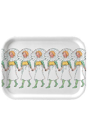 Design House Stockholm Elsa Beskow Bricka 20x27 Marguerite Serveringstillbehör ONESIZE