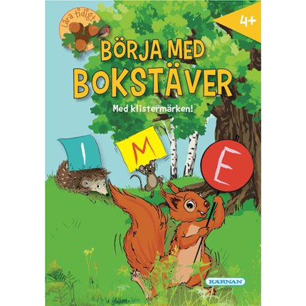 Kom igång med bokstäver Lär dig tidigt Aktivitetsbok