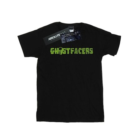 Supernatural Herr Ghostfacers Logotyp T-shirt S Svart