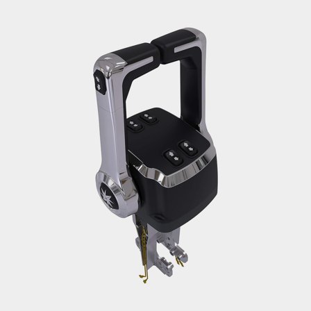 Dźwignia gazu Dometic Xtreme TT chrom trim/tilt, montowana od góry - Jachtowa