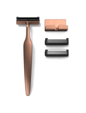 Melle. Razor Kit, Mænd, Barbering, Skrabere & Blade
