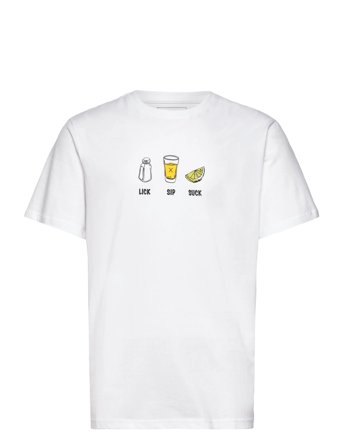 Tequila T-Shirt White Clean Cut Copenhagen