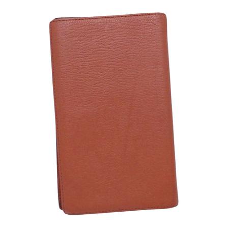 Hermès Vintage, Wallets Cardholders Bruin, unisex, Maat:ONE Size