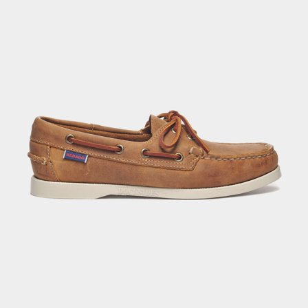 Chaussures de voile Sebago Docksides Crazy H, Brown Tan (912), femme, EU 38 (US 7.5 / 24 cm)