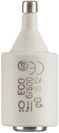 Ifö Electric Eco-gG D-säkring DII, 500V, 5-pack 6A, Elfördelning & strömförsörjning