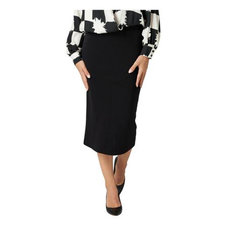 Manila Grace Midi Skirts Sort, Dame
