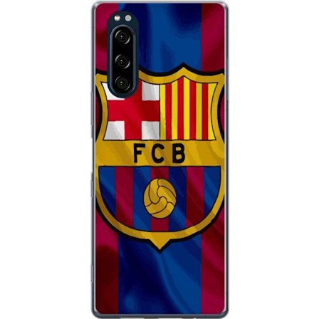 Kompatibelt Mobildeksel til Sony Sony Xperia 5 FC Barcelona Fotballklubb Spania La Liga tradisjonsrik klubb med offensivt spill, store navn og sterk u
