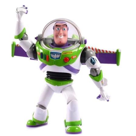 Toy Story 3 Buzz Lightyear Interaktiivinen Puhutuva Toimintahahmo Leikkihahmo Kaikille Elokuvan Faneille 3-Vuotiaille Ja Yli