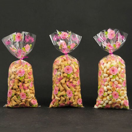 50 STK Slikposer med bindebånd BLOMST BLOMST