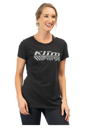 Tričko Klim Foundation Tri-Blend Dámské High Rise Černá/High Rise S