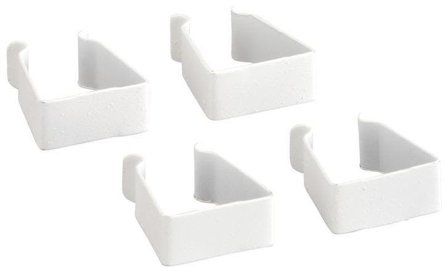 Elfa 222514 Gavelclips till backstativ Vit, Garderobsinredning