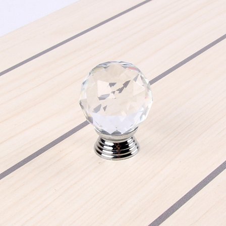 10 stk. Krystallglasskule Håndtak Skap Møbler Hardwar