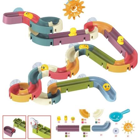 Babybadelegetøj samlebane 48 STK 48pcs