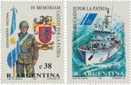 Argentina 1993 - MICHEL 2172/2173 - Postfrisk