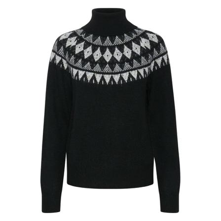 Kaffe - Polotröjor - Svart - Dam - Storlek: Xl, Dam, Storlek: XL