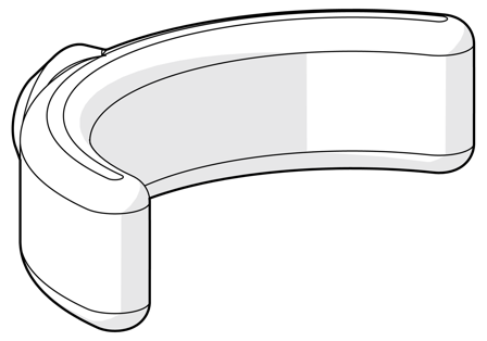 Oras 159426/10 Rørbarriere 100°, 10-pakk, Baderom
