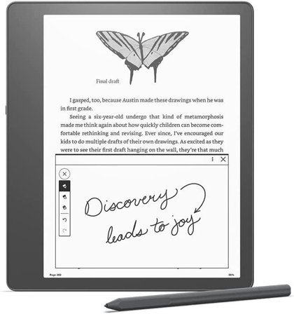 Amazon Kindle Scribe 10,2" 16GB inkl. Basic Pen (sort) Lesebrett, 16GB, 10,2" paperwhite display, 300 ppi, Wifi, auto lyssensor