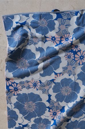 Jotex - Badelaken 90x150 Cm Blå/grønn - FRIDA - Kjøp Badelaken hos Jotex