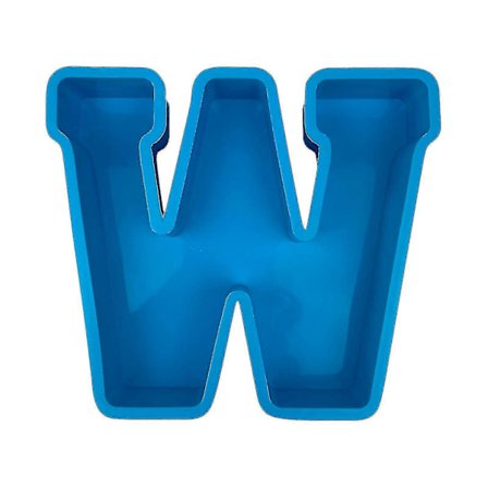 Alphabet Kagebageform Engelsk Bogstav Silikoneform 3d Alfabet Bogstav