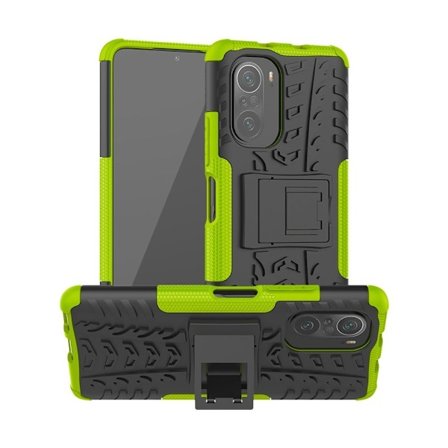 Offroad Xiaomi Mi 11i / Xiaomi Redmi K40 Pro Plus / Xiaomi Redmi K40 Pro / Xiaomi Redmi K40 / Xiaomi Poco F3 skal - Grön