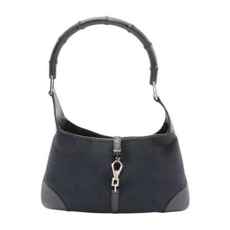 Gucci Vintage Bags Sort, Dame Vintage Tasker, Størrelse: ONE Size