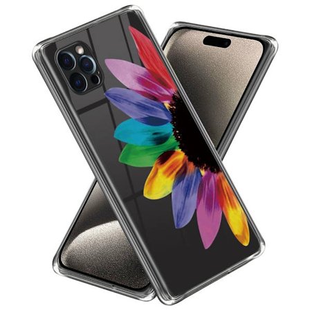 Deco iPhone 16 Pro Max skal - Färgglad Blomma