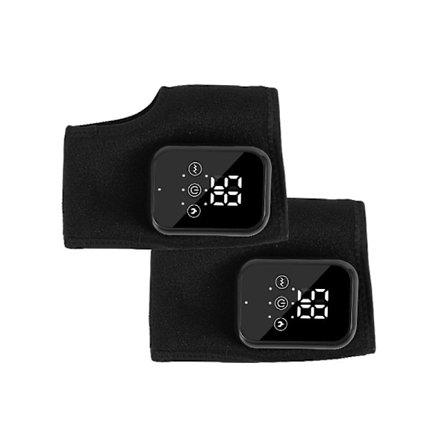 3-in-1 jalkahierontalaite, kannettava jalkahierontalaite, sähköinen USB ladattava jalkahieronta 3 tilalla ja 5 lämpötasolla, kivuttomiin ja 