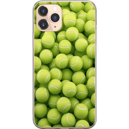 Kompatibel Mobilcover til Apple Apple iPhone 11 Pro Mønster af grønne tennisbolde i høj detalje, sporty motiv med gentagende tekstur og stærke far