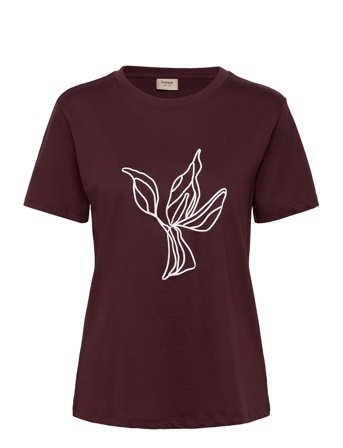 Frariella Tee 1 Burgundy Fransa