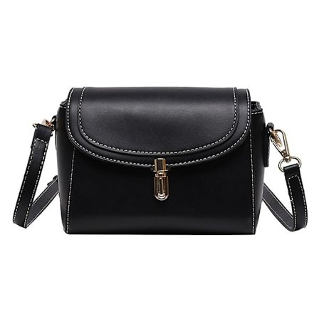 Små Crossbody-väskor för kvinnor Handväska Handväska Med Kedjerem Shoulder Purseblack