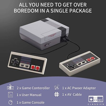 Spillekonsol Mini Videokonsoller Spil Med 620 Spil