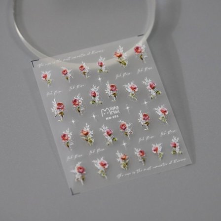 Blomster Nail Stickers Nail Art Stickers 1 1