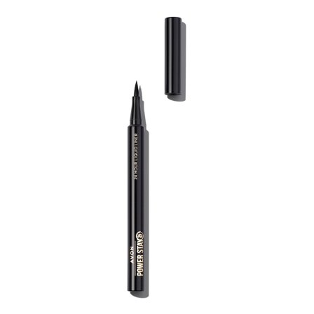 AVON Eyeliner Liquido Power Stay Blackest Black 1,2ml - Eyeliner