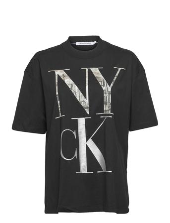 Large Nyck Photo Print T-Shirt Black Calvin Klein Jeans
