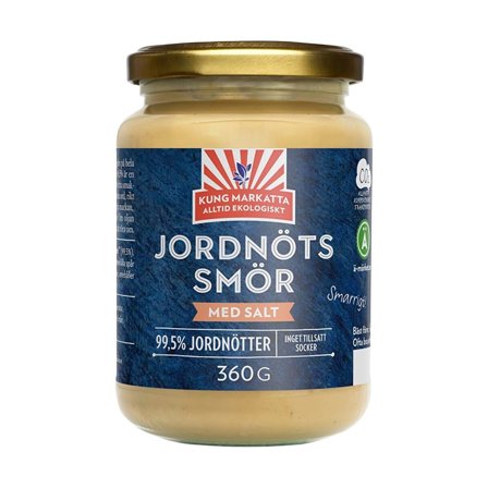 Kung Markatta Jordnötssmör Saltat 360 g