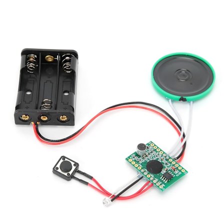 DIY Optagelig Stemme Lyd Lykønskningskort Modul 4min Audio Chip med Lyssensor