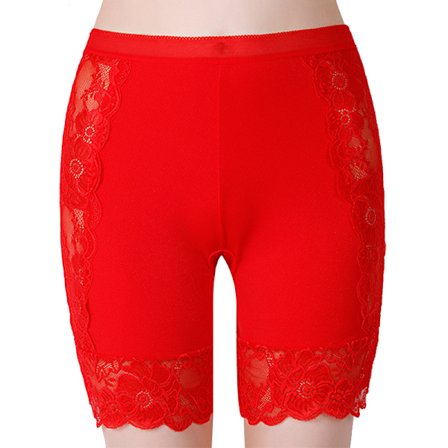 Slip Shorts til Under Kjoler Kvinder Anti Gnidning Undertøj