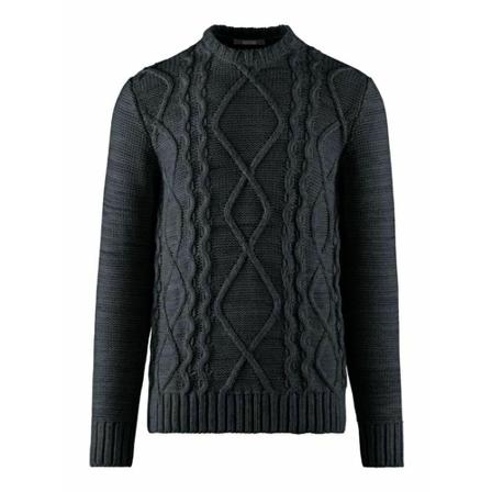 BomBoogie, Round-neck Knitwear Blauw, Heren, Maat:S