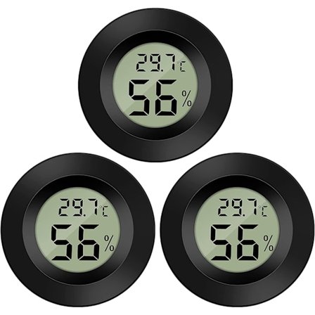 Mini digital LCD-termometer hygrometer temperatur fuktighet -50