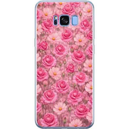 Yhteensopiva Puhelinkuori Samsung Galaxy S8+ Petal Reverie Blush Rose