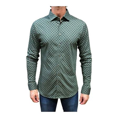 Desoto Shirts , Groen , Heren , Maat: L