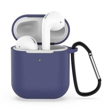 AirPods Silikonfodral med Karbinhake