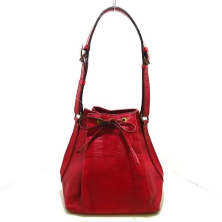 Louis Vuitton Vintage Pre-owned Leather Shoulder Tas , Rood , Dames , Maat: ONE Size Vintage Tassen