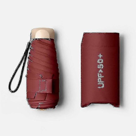 Vindtett Vanntett Ultralett Paraply for Allvær med UV-beskyttelse