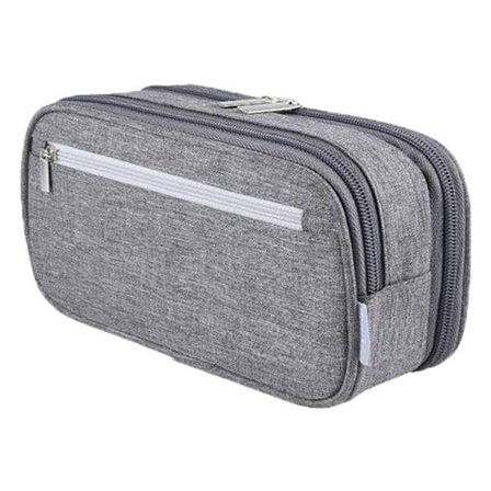 Stor blyantveske, stor blyantveske, grå KLB