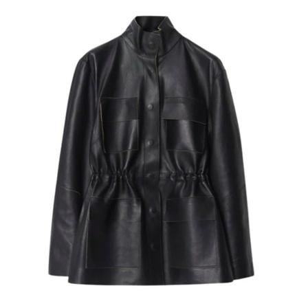 DAY Birger et Mikkelsen Leather Jakke Sort, Dame